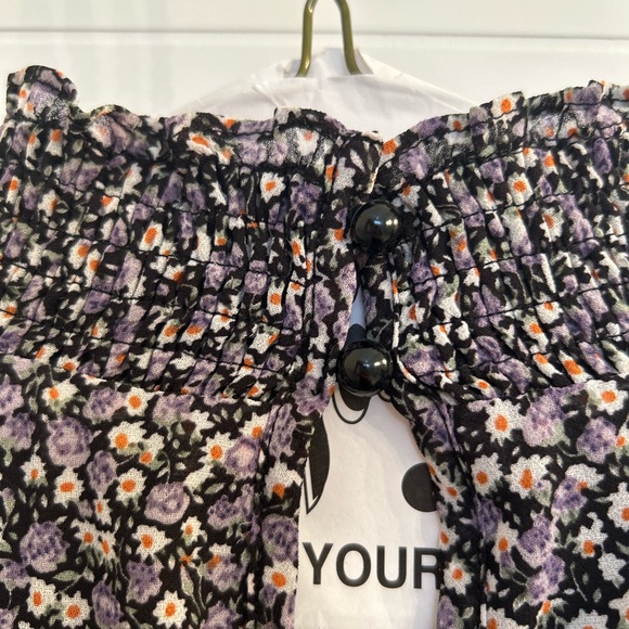 Lulu’s Evalina Floral Print Mock Neck Midi Dress. Size S. Perfect condition - Picture 2 of 7